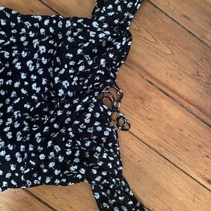 all saints kana scatter dress